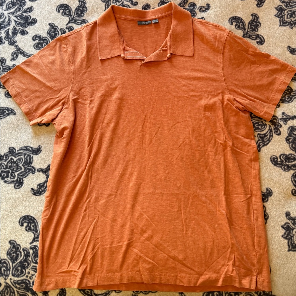 Apt. 9 Orange Short-Sleeve Polo
